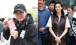 邱澤、張鈞甯 ▲邱澤和張鈞甯合作《八歲的爸爸》傳出緋聞。(圖/翻攝《八歲的爸爸》微博)
