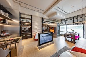 ▲適合SOHO族使用的商辦空間樣品屋，呈現很活潑的設計感。（圖／資料照片）