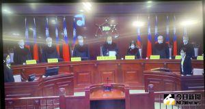 司法院大法官許宗力 ▲司法院大法官許宗力宣告強制工作違憲。(圖/記者潘千詩攝,2021.12.10)