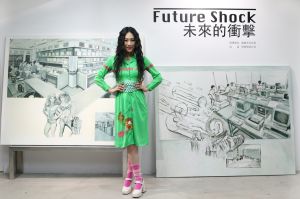 吳可熙 ▲吳可熙為戲剃掉留了多年及腰的長髮,在髮廊不斷苦喊:「我要哭了!」(圖/靖像有限公司)