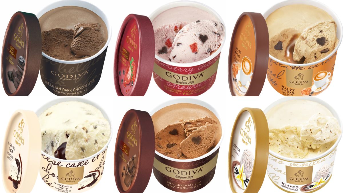 ▲GODIVA下架的致癌杯裝冰淇淋，包括比利時黑巧克力冰淇淋、黑巧克力碎草莓冰淇淋等口味。被網友發現下架前曾經買1送1出清促銷？官方回應了。（圖／GODIVA台灣提供）