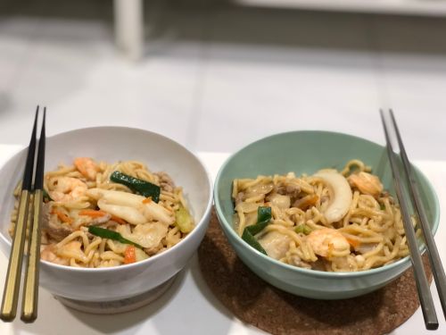 ▲龍抬頭當天食用有扶龍鬚之意，寓意延年益壽、健康長久。（圖／記者賴禹妡攝）