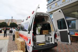回報救護車救命之恩!臺東縣民李清亮堅持30年承諾 捐贈救護車 ▲回報救護車救命之恩!台東縣民李清亮堅持30年承諾,14日捐贈救護車。(圖/台東縣政府)
