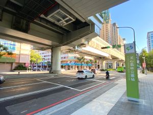 報導 ▲「文心1號」位於台中的第一條捷運「捷運綠線」旁,近文心森林公園站,交通十分便捷。(圖/品牌提供)