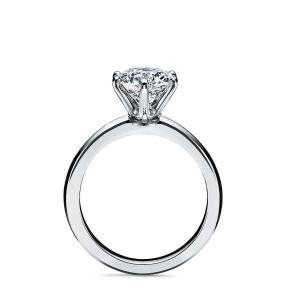 邱澤400萬鑽戒套牢許瑋甯 2021最受歡迎定情婚戒曝光 ▲Tiffany Setting六爪鑲嵌鉑金訂婚戒指。(圖/翻攝自Tiffany & Co.官網)