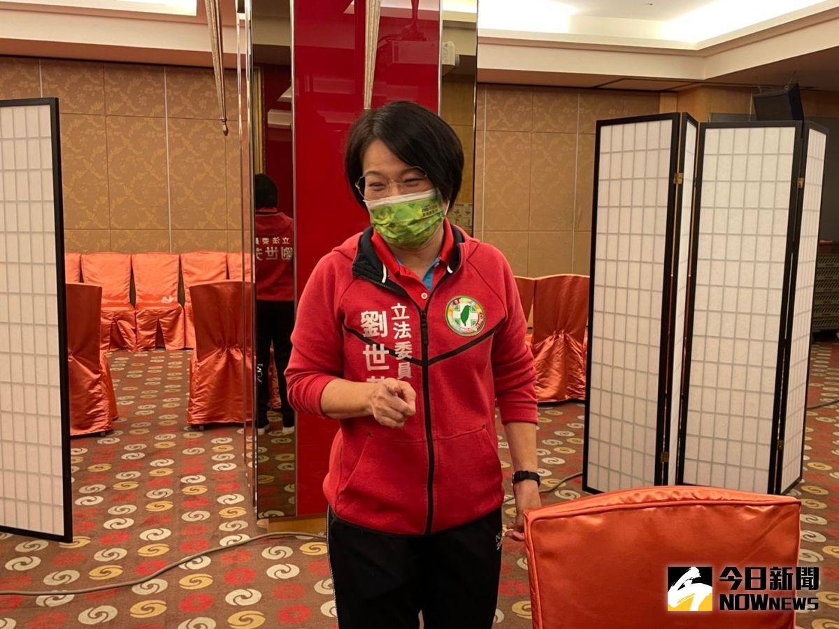 ▲劉世芳痛批民進黨中央敗選檢討沒有重點。（圖／記者黃宣尹攝）