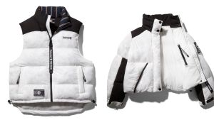 羽絨衣穿起來一定胖?達人曝「顯瘦感」關鍵 3招秒減肥 ▲TOMMY HILFIGER X TIMBERLAND限定系列,巧妙以色塊降低羽絨單品的厚重感。(圖/TIMBERLAND提供)