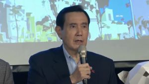 馬英九 ▲前總統馬英九今日宣傳核四議題,對於公投投票率,馬英九也認為沒那麼悲觀。(圖/記者余祥攝,2021.12.16)