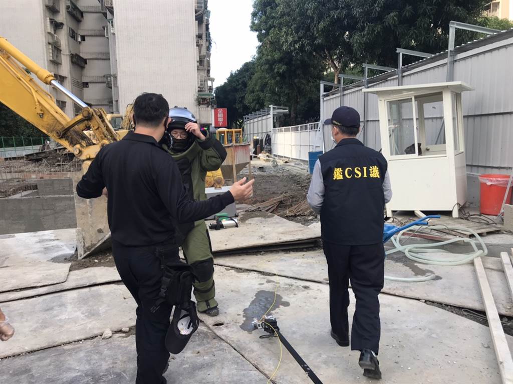 萬華工地驚見爆裂物!警封鎖現場 成功拆彈「隔離引爆」