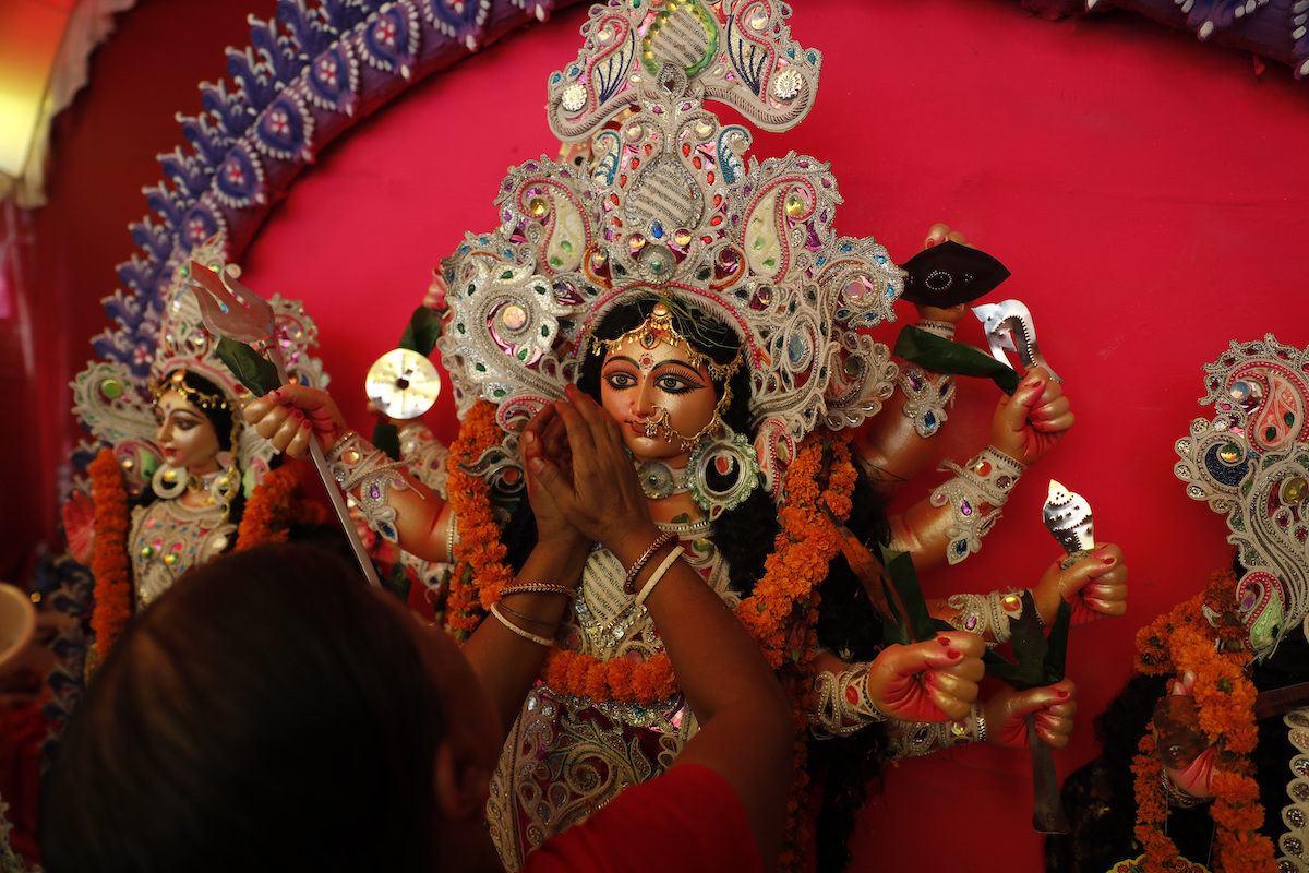印度杜爾嘉女神節　入列世界無形文化資產
