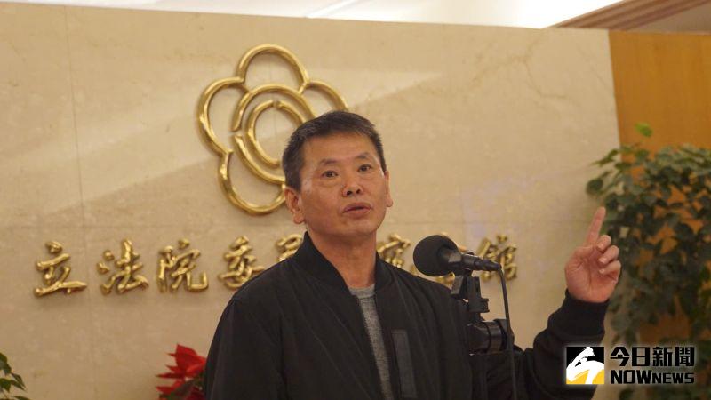 ▲國民黨立委林為洲18日將領表，確定參選竹北市長。（資料照／記者呂炯昌攝）
