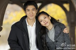 王力宏 ▲王力宏當年宣布和李靚蕾結婚,主動曝光她是哥倫比亞大學研究所學生。(圖/翻攝王力宏微博)