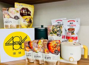 ▲486團購指出，民眾不能出國但好想念韓國味，平台上推出的即享用韓式鍋物成為消費者掃貨目標。（圖／486團購提供）
