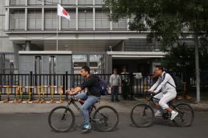 日本駐北京大使館 ▲(圖/美聯社/達志影像)