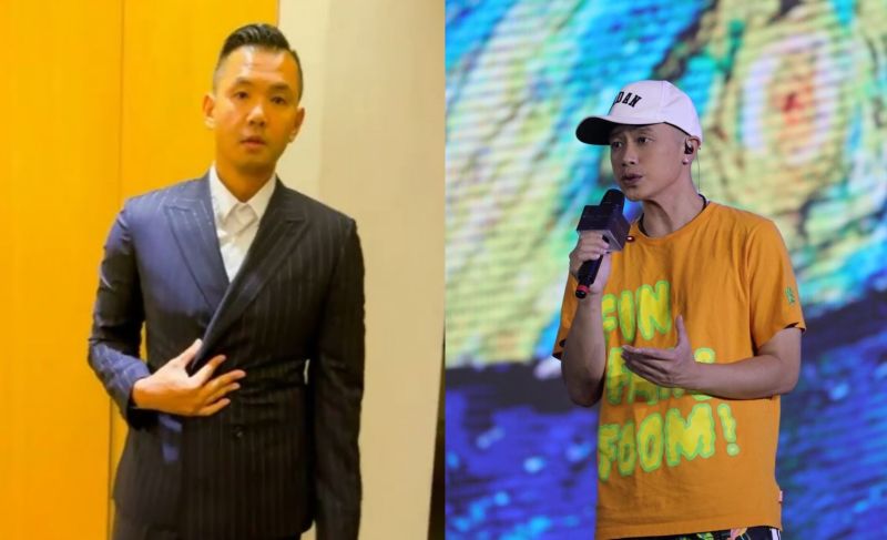 ▲黑人（左）默不吭聲遭彈頭（右）挨罵。（圖／黑人IG、彈頭臉書）