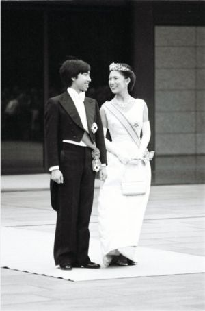 日本皇室久子王妃 ▲憲仁親王與久子王妃相識不到半年的時間,隨即步入禮堂。(圖/翻攝自《朝日新聞》)