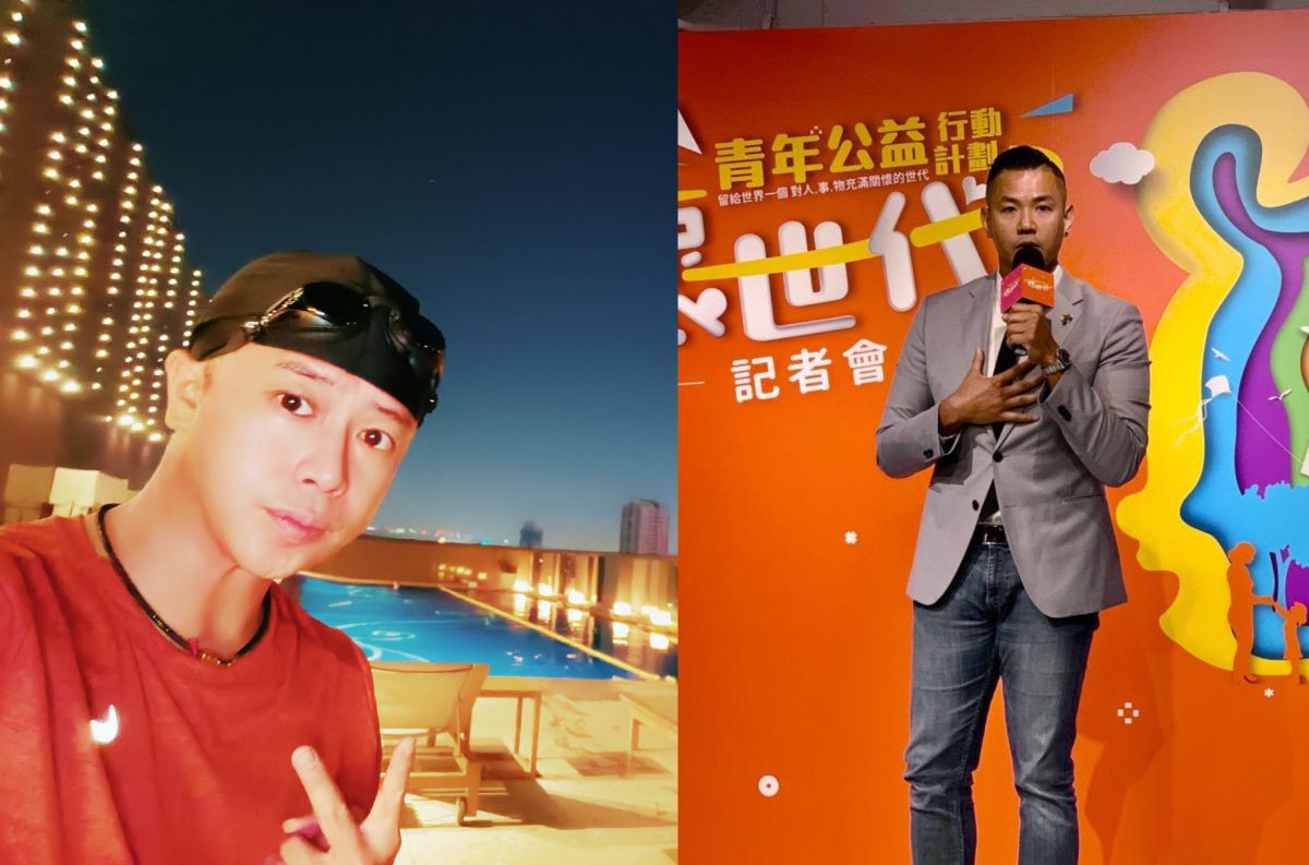 ▲彈頭(左)扯出「王朝903」事件爆料黑人(右),資深狗仔現身力挺。(圖/記者朱曼寧攝、彈頭臉書)