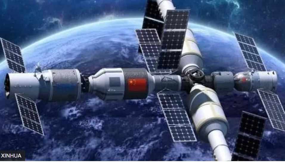 ▲中國計畫2030年前建造永久太空站，地面的太空監控站相當重要。(圖／新華社)