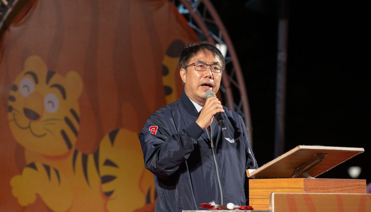 ▲民進黨將徵召台南市長黃偉哲競選連任。（圖／總統府提供）