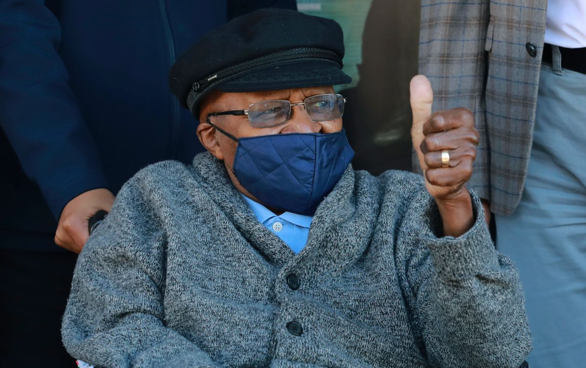 ▲諾貝爾和平獎得主屠圖大主教（Desmond Tutu）辭世，享壽90歲。（圖／美聯社／達志影像）