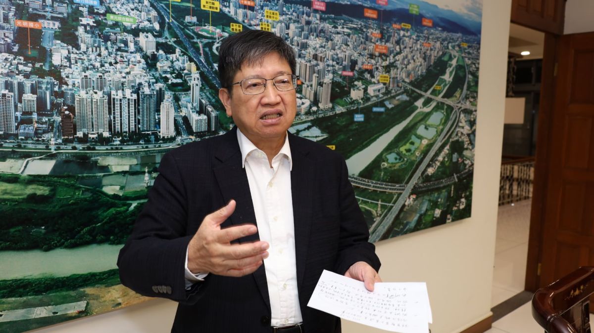 林智堅不選大新竹市長 楊文科：合併升格須有縝密的計畫