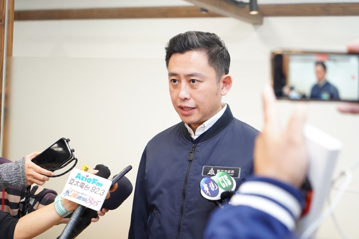 ▲新竹市長林智堅今（29）日表示，他宣布不參選大新竹後，所有妖魔鬼怪都現形了。（圖／新竹市府提供）
