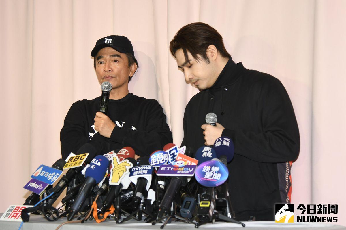 ▲吳宗憲（左）愛子鹿希派曾喊話炸北市府，之後抽大麻煙被抓，前後繳了60萬元進國庫。（圖／NOWnews資料照）