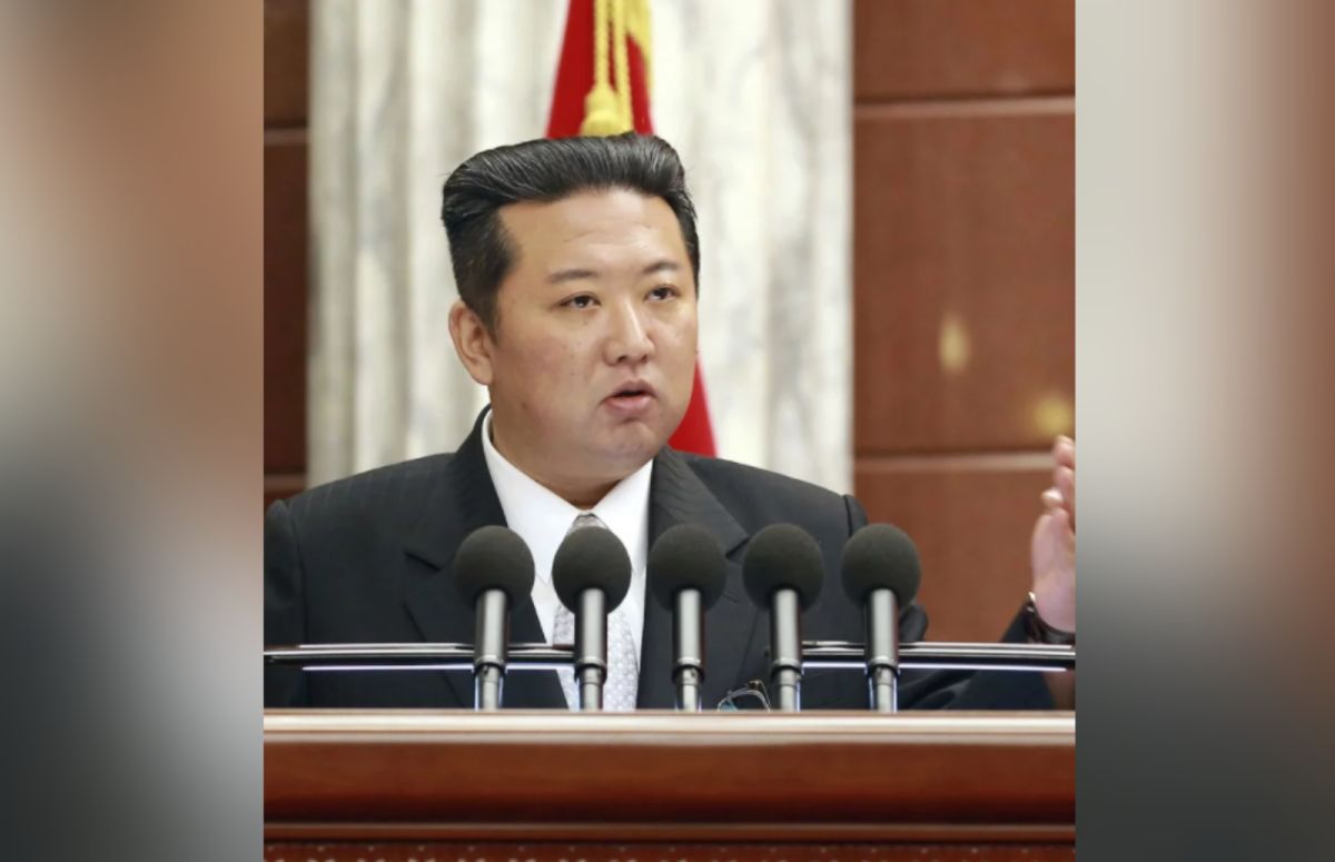 ▲北韓領導人金正恩在勞動黨會議上，整個人明顯瘦了一大圈，再度引發外界議論與關注。（圖／美聯社／達志影像）