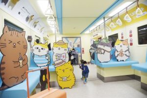 報導 ▲準備好搭上黃阿瑪專屬捷運了嗎?(圖/記者陳明安攝,2021.12.29)