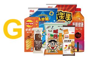 ▲「編號G」福袋商品組合。（圖／取自全家）