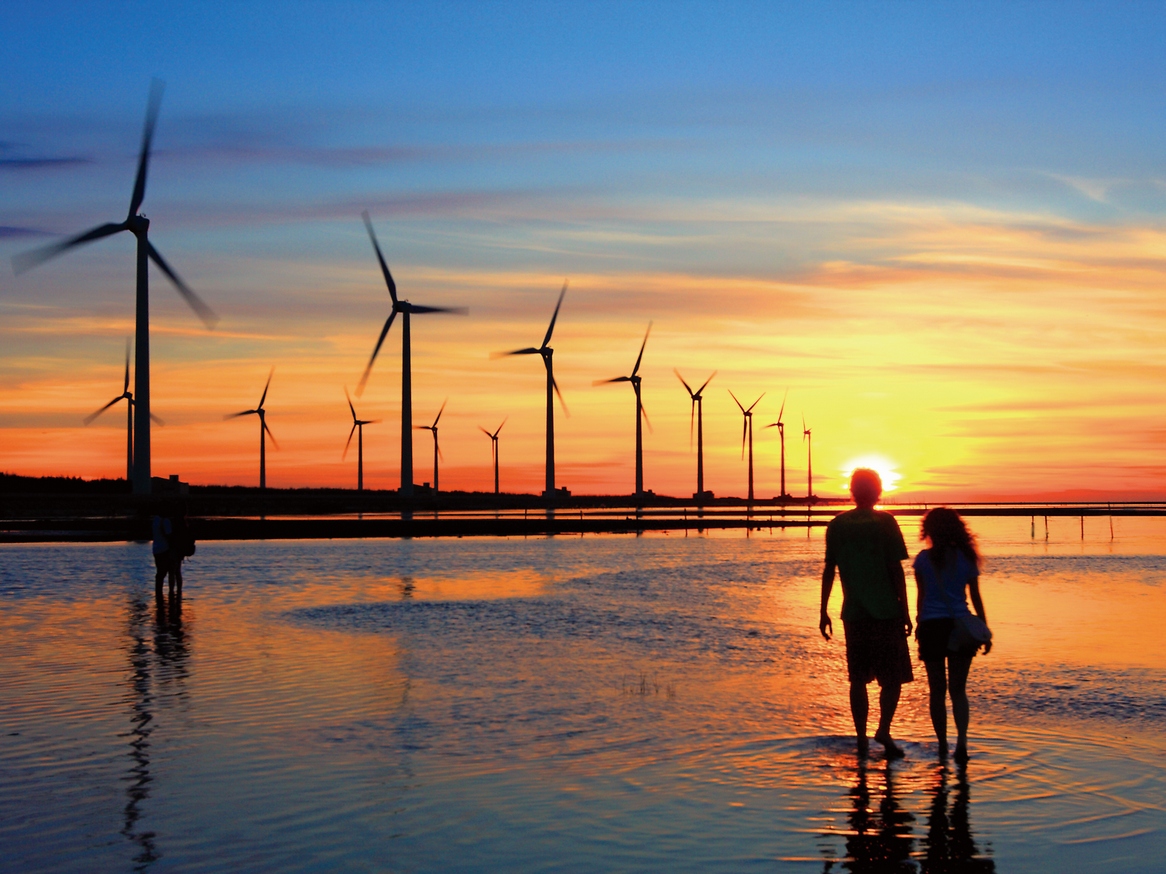 ▲過去被稱去台中一定要去一趟的「高美濕地」如今觀光人數大減，今年暑假比去年疫情前減少5成。（圖／觀旅局提供）