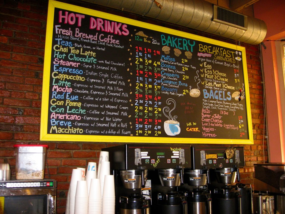 ▲對於不懂咖啡的人來說，面對琳瑯滿目的菜單，萬年保守牌就是點美式或拿鐵。（示意圖／取自Shutterstock）