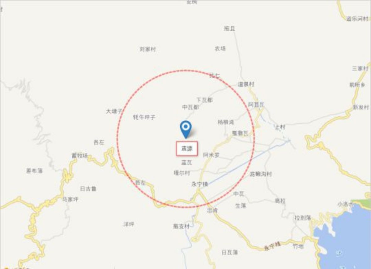 雲南麗江規模5.5強震　已造成24人受傷
