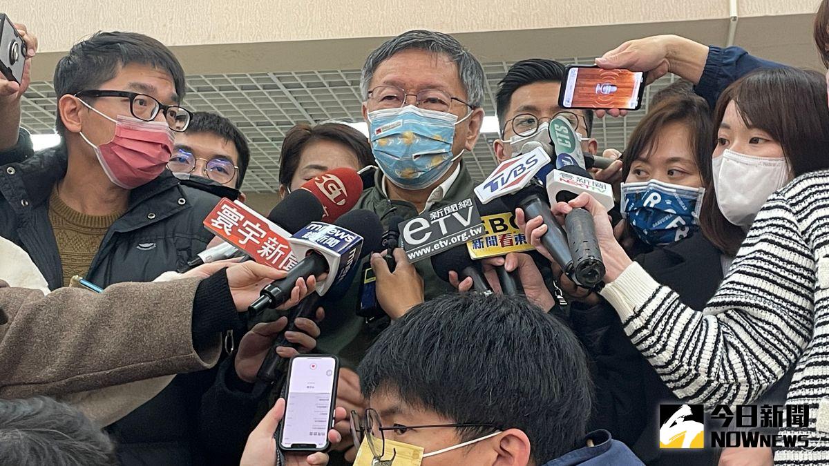 ▲台北市長柯文哲今(7)日表示,桃機群聚感染一定有進入社區,且有到社區感染的程度,不過不需要太恐慌。(圖/NOWnews資料照)