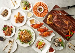 石門福華HOVII KITCHEN表示,只要生肖屬「虎」的民眾,到自助餐即享85折優惠。(圖/業者提供) ▲石門福華HOVII KITCHEN表示,只要生肖屬「虎」的民眾,到自助餐即享85折優惠。(圖/業者提供)