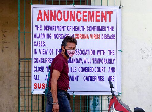 菲律賓防疫禁令引恐慌　退燒止痛藥遭瘋搶缺貨
