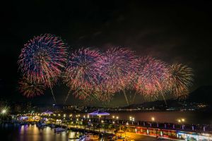 報導 ▲光耀新北1314就愛你跨河煙火美景。(圖/資料照片)