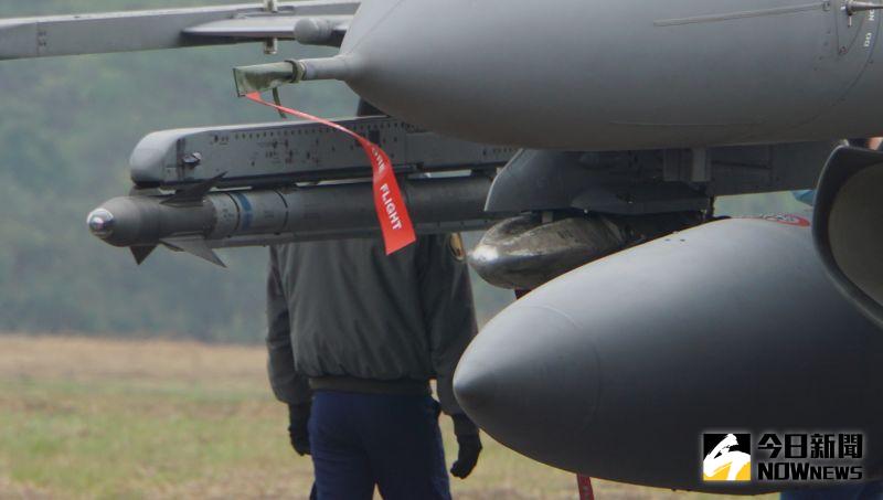 ▲嘉義空軍基地F-16V戰機。(圖/記者呂炯昌攝)
