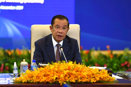 ▲為替和平鋪路，柬埔寨總理洪森（Hun Sen）本月7、8日將出訪緬甸。（圖／美聯社／達志影像）