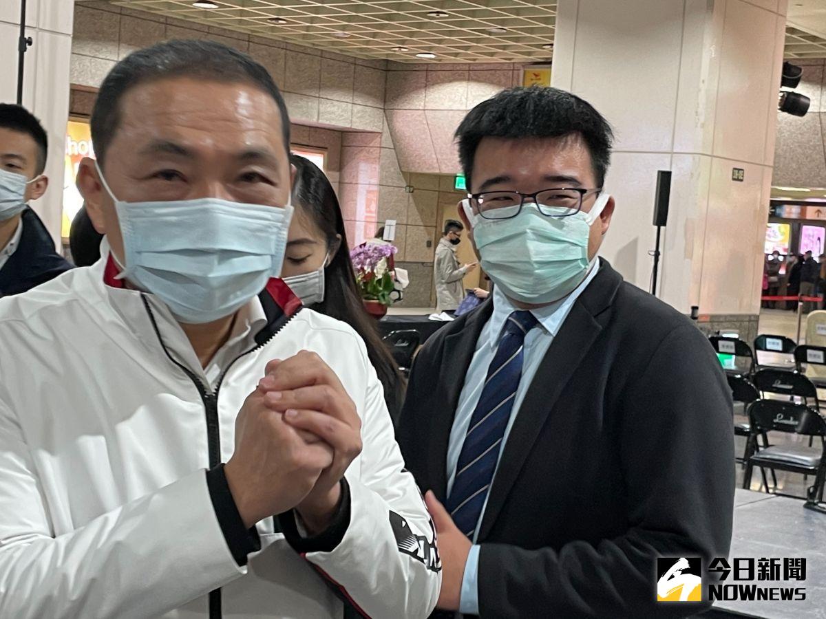 ▲新北市長侯友宜認為，台灣疫情能夠守得住，戴口罩絕對是一個重要關鍵。（圖／記者陳志仁攝，2022.01.06）