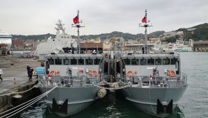 ▲海軍快速布雷艇。(圖/記者呂炯昌攝) ▲海軍快速布雷艇。(圖/記者呂炯昌攝)