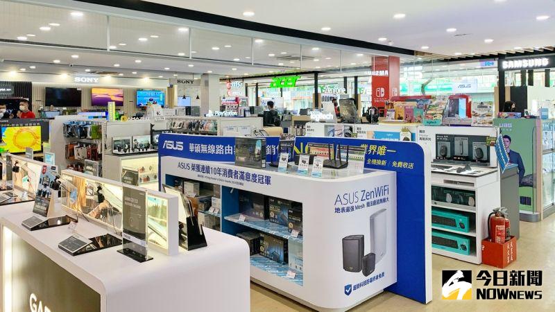 ▲網友好奇詢問「為什麼全國電子可以越開越大間啊?有沒有全國電子這幾年快速展店,滿血復活的八卦?」(圖/記者陳美嘉攝)