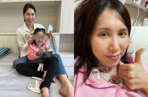 ▲余苑綺經歷近60次化療,指甲都呈現黑色。(圖/余苑綺臉書) ▲余苑綺經歷近60次化療,指甲都呈現黑色。(圖/余苑綺臉書)