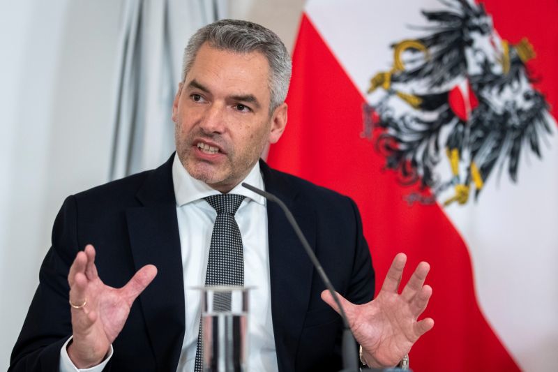 奧地利總理：蒲亭認為俄羅斯即將贏烏克蘭戰爭
