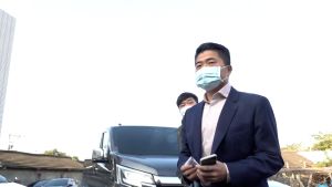 顏寬恒起早投票:做最完整的努力、對自己有信心 ▲顏寬恒表示希望父親顏清標多休息。(圖/記者朱永強攝,2022.01.09)