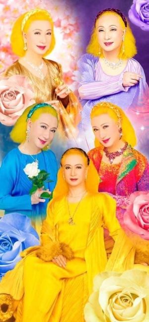 ▲還有網友自組各種「美輪明宏」招運氣。(圖 / 網路) ▲還有網友自組各種「美輪明宏」招運氣。(圖 / 網路)