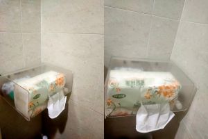 ▲女網友分享媽媽獨藏的衛生紙盒用法。（圖／翻攝爆廢公社臉書）