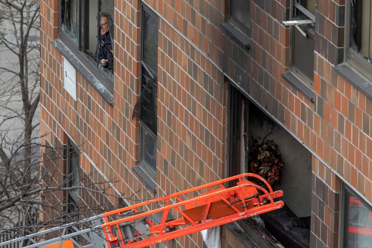 紐約公寓惡火　疑電暖氣故障釀禍
