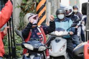 顏家實力仍在 林靜儀:若成功轉型將是很強的對手 ▲林靜儀認為選民願意換人做做看,就是期望帶來不一樣的新象。(圖/林靜儀競選總部提供,2022.01.10)
