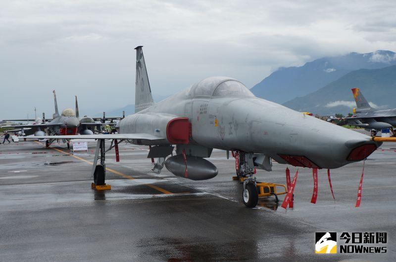 ▲RF-5偵照機。(資料照/記者呂炯昌攝)